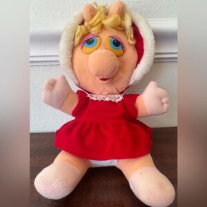 Vintage Baby Miss Piggy Plush Toy